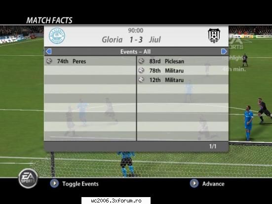 etapa sambata 22.4 marti 25.4 gloria bistrita 1-3 jiul petrosani (razzz0r valy21pch)