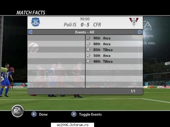 etapa sambata 22.4 marti 25.4 poli iasi cfr cluj (lobby claudio) 0-5