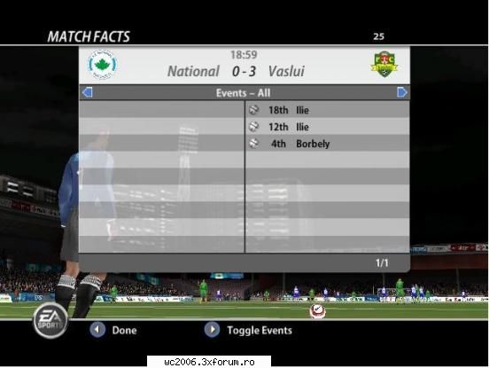 etapa 27.05 (sambata) 29.05. (luni) national vaslui (c0r73z matzzone) 0-3 min c0r73z zis mai poate